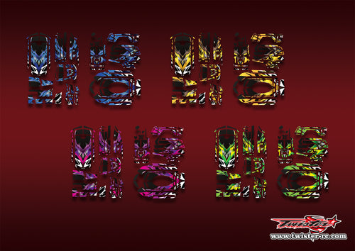 TR-MTR-MA2   Sanwa MT-R Metallic/Optical White Pattern Wrap ( Type A2 )4 Colors