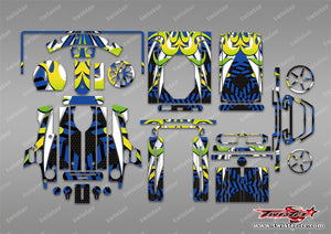 TR-NB4PRO-MA17  Noble NB4 Pro/NB4 Pro+ Metallic/Optical White Pattern Radio Wrap ( Type A17)4 Colors