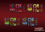 TR-NB4PRO-MA23   Noble NB4 Pro/NB4 Pro+ Metallic/Optical White Pattern Wrap ( Type A23 ) 4 Colors