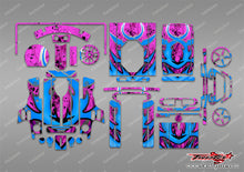 TR-NB4PRO-MA7  Noble NB4 Pro/NB4 Pro+ Metallic/Optical White Pattern Radio Wrap ( Type A7 )4 Colors