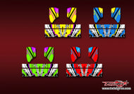 TR-NBW-MA23     Tekno NB48 2.0 Wing Metallic/Optical White Pattern Wrap ( Type A23 ) 4 Colors