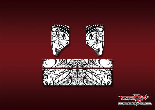 TR-NBW-MT7   Tekno NB48 2.0 Wing Pattern Wrap ( Type MT7 )