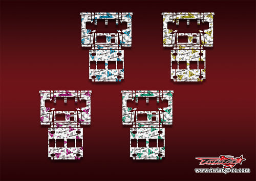 TR-NC3000PRO-MT2   SKYRC NC3000 Pro/HITEC X4 Advanced EX Pro Optical white Pattern Wrap ( Type MT2 ) 4 Colors