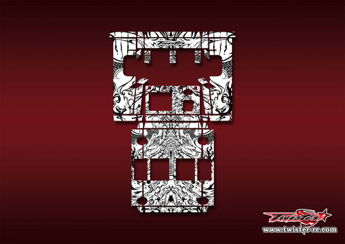 TR-NC3000PRO-MT7   SKYRC NC3000 Pro/HiTEC X4 Advanced EX Pro Pattern Wrap ( Type MT7 )