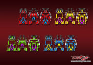 TR-PL18-MA23    Flysky PL18 Metallic/Optical White Pattern Wrap ( Type A23 ) 4 Colors