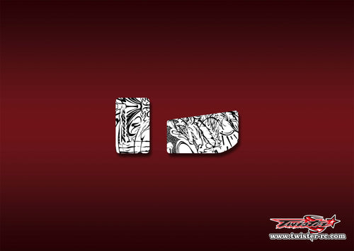 TR-RBMP9-MT7   Kyosho MP9 /MP10 Radio Box Pattern Wrap ( Type MT7 )