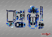 TR-S10-MA1   SENSE S10 Metallochrome Wave Pattern Radio Wrap   6 Colors