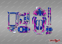 TR-S10-MA1   SENSE S10 Metallochrome Wave Pattern Radio Wrap   6 Colors