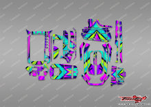 TR-S10-MA19  SENSE S10  Metallic/Optical White Pattern Wrap 4 Colors