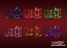 TR-S10-MA1   SENSE S10 Metallochrome Wave Pattern Radio Wrap   6 Colors