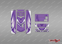 TR-TOB-MA5   T-Work's On Road Starter Box  Metallic/Optical White Pattern Wrap ( Type A5 )