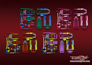 TR-T10PX-MA10 Futaba T10PX Metallic/Optical White Pattern Radio Wrap ( Type A10 )  4 Colors
