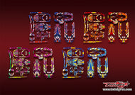TR-T10PX-MA4 Futaba T10PXR Metallic/Optical White Pattern Radio Wrap ( Type A4 ) 4colors