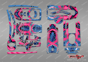 TR-T10PX-MA7 Futaba T10PX Metallic/Optical White Pattern Radio Wrap ( Type A7 ) 4 colors