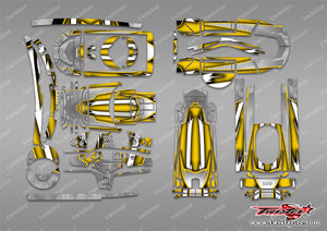 TR-T10PX-MA8 Futaba T10PX Metallic/Optical White Pattern Radio Wrap ( Type A8 ) 4 colors