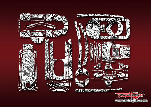 TR-T10PX-MT7   Futaba T10PX Pattern Wrap ( Type MT7 )