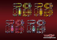 TR-T10PXR-MA12 Futaba T10PXR Metallic/Optical White Pattern Radio Wrap ( Type A12 )4 Colors