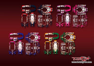 TR-T10PXR-MA13 Futaba T10PXR Metallic/Optical White Pattern Radio Wrap ( Type A13 )4 Colors