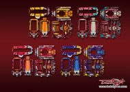 TR-T10PXR-MA14 Futaba T10PXR Metallic/Optical White Pattern Radio Wrap ( Type A14 )4 Colors