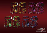 TR-T10PXR-MA2 Futaba T10PXR Metallic/Optical White Pattern Radio Wrap( Type A2 ) 4colors