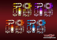 TR-T10PXR-MA6 Futaba T10PXR Metallic/Optical White Pattern Radio Wrap ( Type A6 )4 Colors