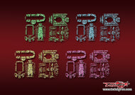 TR-T10PXR-MT3 Futaba T10PXR Optical White Pattern Radio Wrap ( Type MT3 )4 Colors