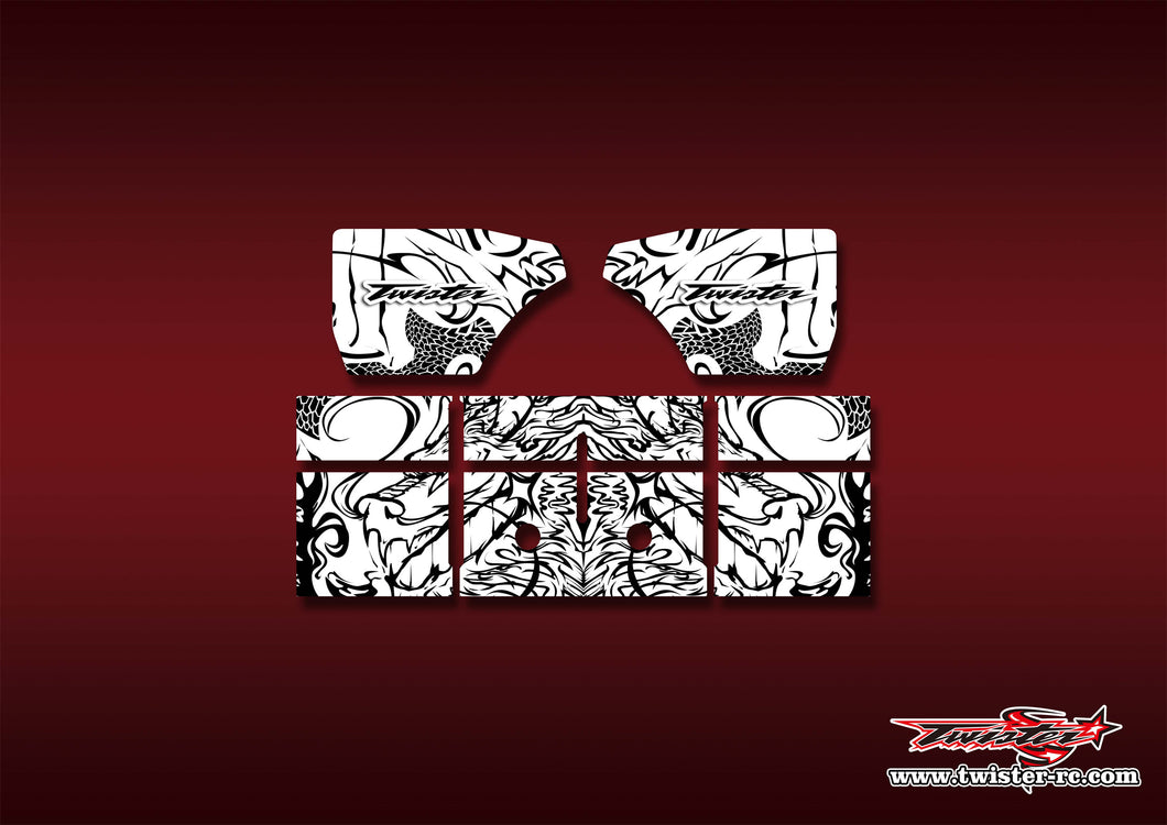 TR-T2.1W-MT7    TEKNO NB48 2.1 Wing Pattern Wrap ( Type MT7 )