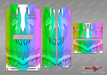 TR-TB-MA11 T-Work's Off Road Starter Box Metallochrome Wave  Pattern Wrap ( Type A11 ) 4 Colors