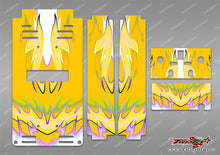 TR-TB-MA11 T-Work's Off Road Starter Box Metallochrome Wave  Pattern Wrap ( Type A11 ) 4 Colors