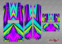 TR-TB-MA19 T-Work's Off Road Starter Box Metallic/Optical White Pattern Radio Wrap ( Type A19 ) 4 Colors