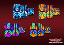 TR-TB-MA19 T-Work's Off Road Starter Box Metallic/Optical White Pattern Radio Wrap ( Type A19 ) 4 Colors