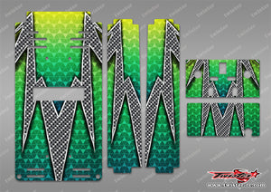 TR-TB-MA3 T-Work's Off Road Starter Box Metallic/Optical White Pattern Wrap ( Type A3 )