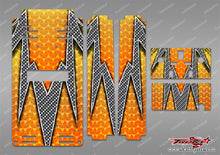 TR-TB-MA3 T-Work's Off Road Starter Box Metallic/Optical White Pattern Wrap ( Type A3 )