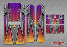 TR-TB-MA3 T-Work's Off Road Starter Box Metallic/Optical White Pattern Wrap ( Type A3 )
