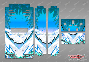 TR-TB-MA6 T-Work's Off Road Starter Box Metallic/Optical White Pattern Wrap( Type A6 )4 Colors