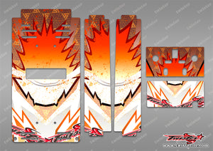 TR-TB-MA6 T-Work's Off Road Starter Box Metallic/Optical White Pattern Wrap( Type A6 )4 Colors