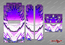 TR-TB-MA6 T-Work's Off Road Starter Box Metallic/Optical White Pattern Wrap( Type A6 )4 Colors