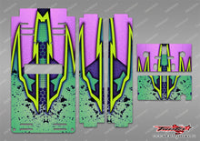 TR-TB-MA9 T-Work's Off Road Starter Box  Metallic/Optical White Pattern Wrap ( Type A9 ) 4 colors