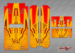 TR-TB-MA9 T-Work's Off Road Starter Box  Metallic/Optical White Pattern Wrap ( Type A9 ) 4 colors