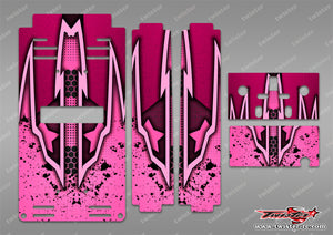 TR-TB-MA9 T-Work's Off Road Starter Box  Metallic/Optical White Pattern Wrap ( Type A9 ) 4 colors
