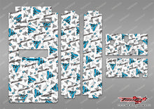 TR-TB-MT2 T-Work's Off Road Starter Box Optical White Pattern Wrap ( Type MT2 )4 Colors