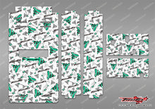 TR-TB-MT2 T-Work's Off Road Starter Box Optical White Pattern Wrap ( Type MT2 )4 Colors
