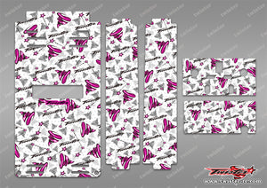 TR-TB-MT2 T-Work's Off Road Starter Box Optical White Pattern Wrap ( Type MT2 )4 Colors