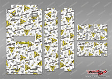 TR-TB-MT2 T-Work's Off Road Starter Box Optical White Pattern Wrap ( Type MT2 )4 Colors
