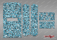 TR-TB-MT3 T-Work's Off Road Starter Box Optical White Pattern Wrap ( Type MT3 )4 Colors
