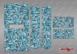 TR-TB-MT3 T-Work's Off Road Starter Box Optical White Pattern Wrap ( Type MT3 )4 Colors