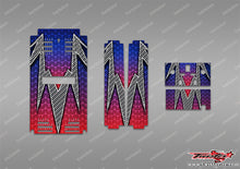 TR-TBV2-MA3   T-Work's Off Road Starter Box V2 Metallic/Optical White Pattern Wrap ( Type A3 )