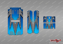 TR-TBV2-MA3   T-Work's Off Road Starter Box V2 Metallic/Optical White Pattern Wrap ( Type A3 )