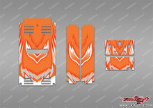 TR-TBV2-MA5  T-Work's Off Road Starter Box V2 Metallic/Optical White Pattern Wrap ( Type A5 )
