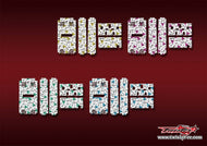 TR-TBV2-MT2 T-Work's Off Road Starter Box V2 Optical White Pattern Wrap ( Type MT2 )4 Colors